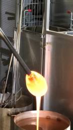 Motlen glass by Jamie Worsley